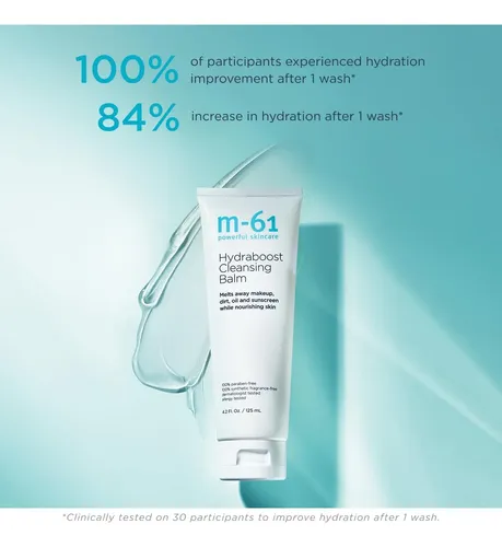 Bálsamo Limpiador Removedor De Maquillaje M-61 Hydraboost, 4