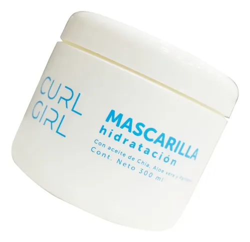 Curl Girl Mascara Hidratación Rulos 300ml Vegana