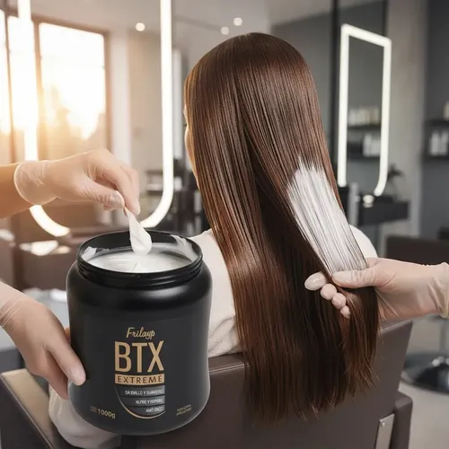Mascara Baño De Crema Btx Extreme Frilayp Anti Frizz X 1000