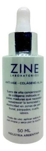 Ultra Colageno 8% Piel Madura Tonicidad Antiage 50ml Zine