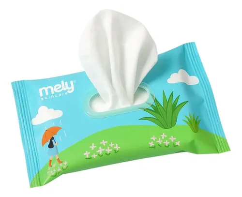 Toallitas Desmaquillantes Húmedas Mely Con Aloe Vera