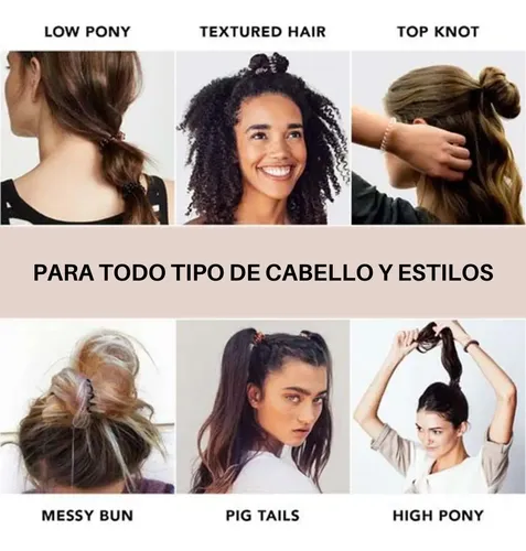 Bandas De Pelo Elásticas En Espiral Accesorios De Moda
