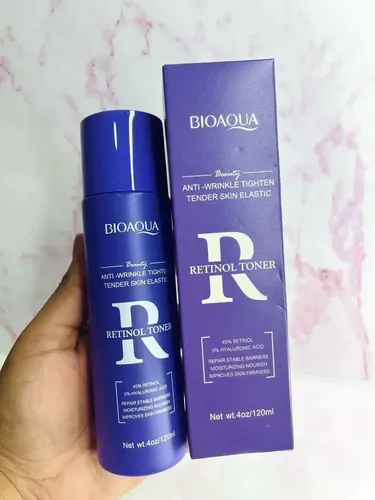 Locion Facial Retinol 120 Ml Bioaqua Antiarrugas Hidratante Momento De Aplicación Día/noche Tipo De Piel Todo Tipo De Piel