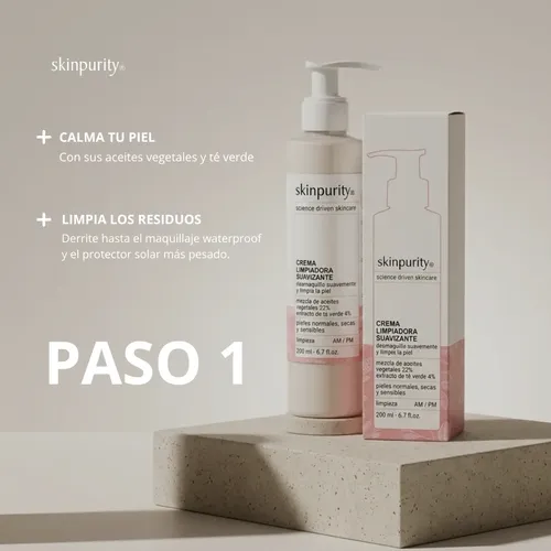 Skinpurity Crema Limpiadora Suavizante 200 Ml