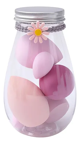 C Juego Y Huevos Y Belleza Y Tubo 5pcs Uso Húmedo Y Seco