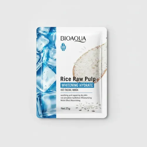 Mascarilla Facial Blanqueadora De Arroz Bioaqua X1