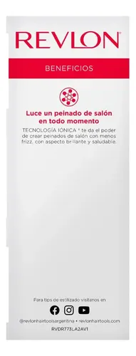 Secador Revlon De Pelo 773la2av1 2000w Color Negro