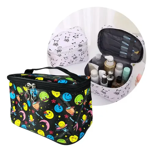 Neceser Porta Cosmeticos Maquillaje Brochas Bolso Estuche Color 6