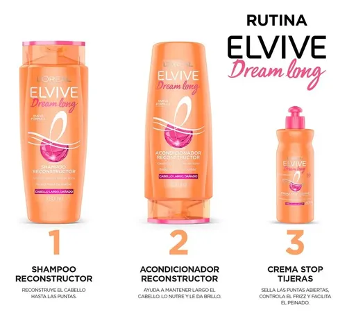 Acondicionador Elvive Loreal Paris Dream Long X 750 Ml