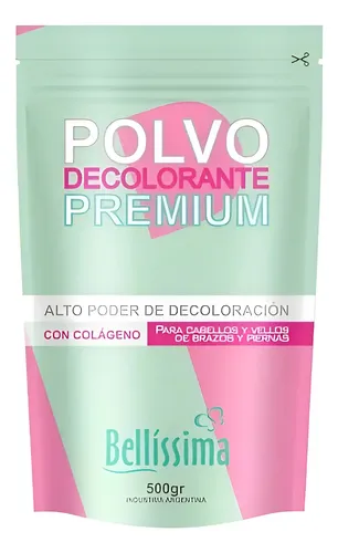 Polvo Decolorante Bellissima Premium Profesional X 500 Gr