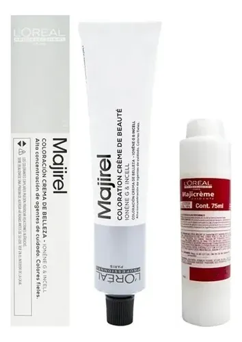 Combo Tintura Majirel Loreal + Oxidante De 8