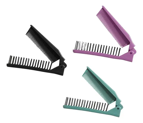 Cepillo De Pelo Plegable De 3 Piezas, Hermoso, Práctico Y Co