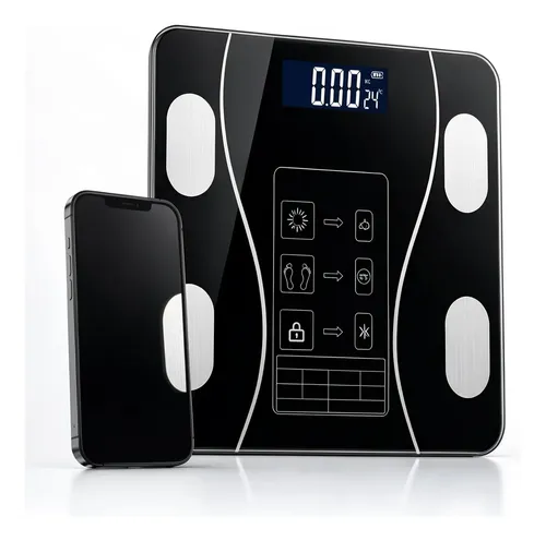 Balanza Digital Bluetooth Análisis Corporal Hasta 180 Kg
