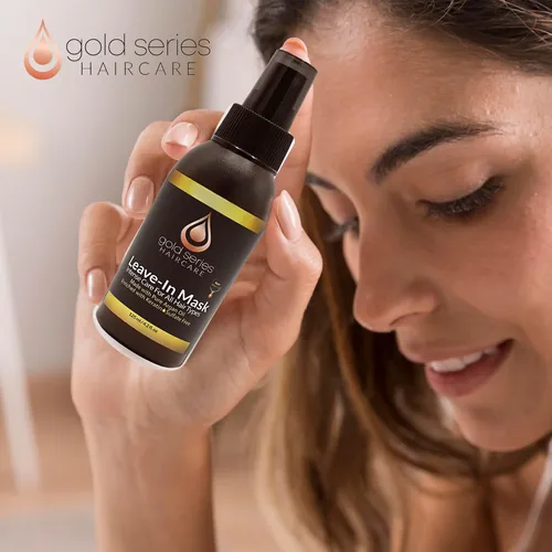 Mascarilla Capilar Sin Enjuague Moroccan Gold Series Con Ace