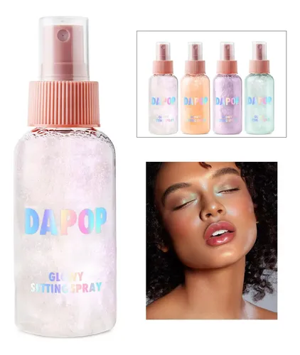 Fijador Con Brillo Glowy Setting Spray Dapop New Lanzamiento