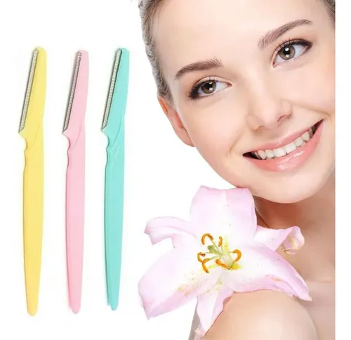 Perfilador Cejas X3 Navaja Quita Vello Facial Depilador