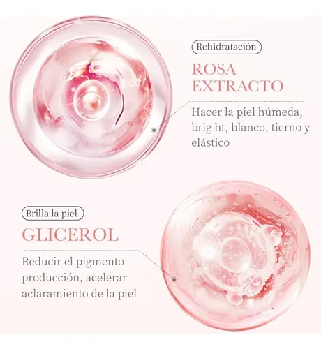Toner Agua Tonica Hidratante De Rosas C/ Acido Hialuronico Todo Tipo De Piel Día/noche