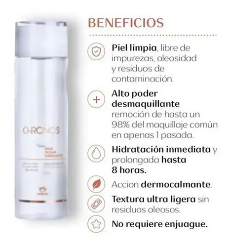 Desmaquillante Bifásico Intensivo Chronos Derma Natura