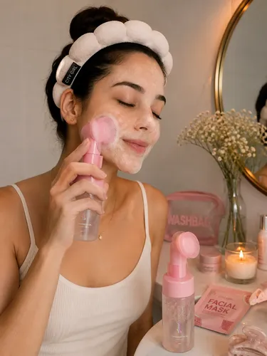 Rutina Limpieza Facial Skincare Con Neceser Kit City Girl