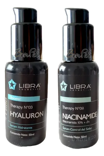 Suero Hialuronico+niacinamida Booster Facial Libra Cosmetica Momento De Aplicación Día/noche Tipo De Piel Todo Tipo De Piel