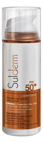 Sulderm Protector Solar Corporal Fps 50 Hipoalergénico