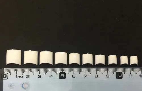 Tips Para Uñas Francesa X100 Blanco U33