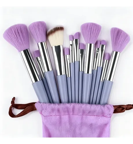 Set De Brochas Y Esponjas De Maquillaje, Para Maquillar Y De