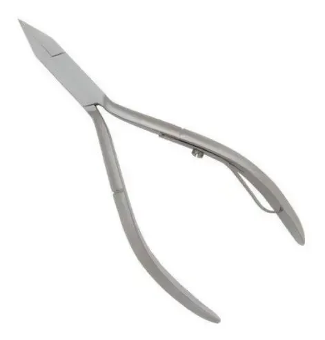 Alicate Recto Profesional Acero Inoxidable Cortauña Manicura