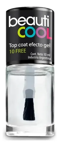 Top Coat Profesional Vegano Efecto Gel Secado Rapido 10ml
