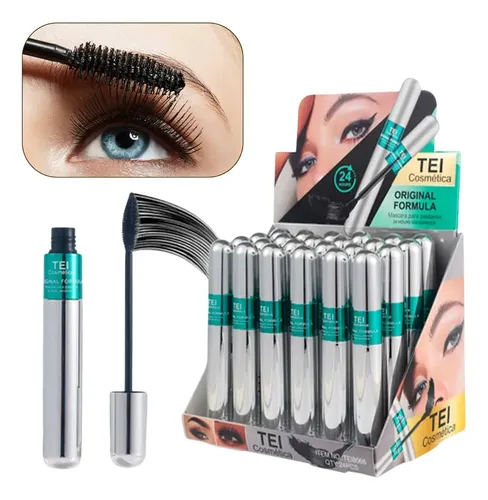 Mascara De Pestañas Tei Formula Waterproof Negro