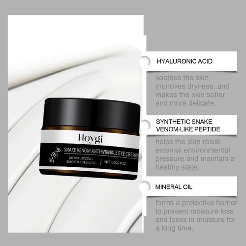 Crema Para El Contorno De Ojos Con Veneno De Serpiente: