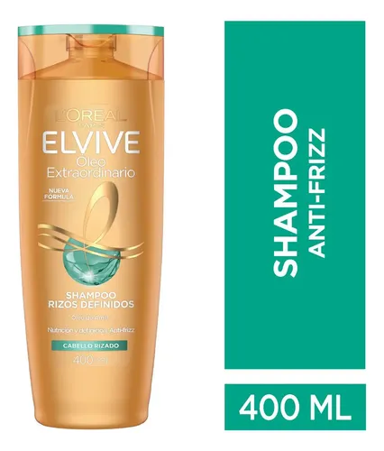 Shampoo Elvive Oleo Extraordinario Rizos 400 Ml