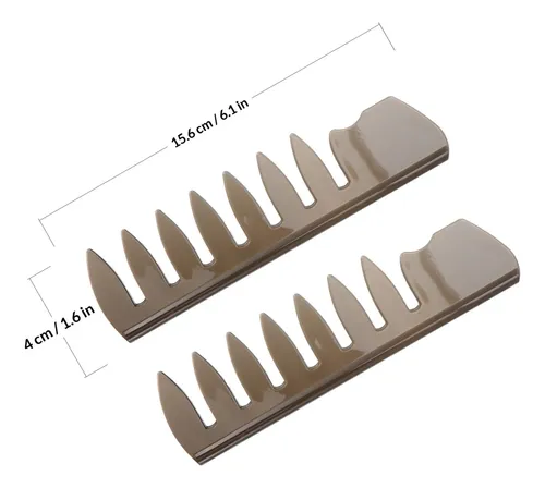 Set De 2 Peines Para Peinar Y Peinar Cabello De Hombre