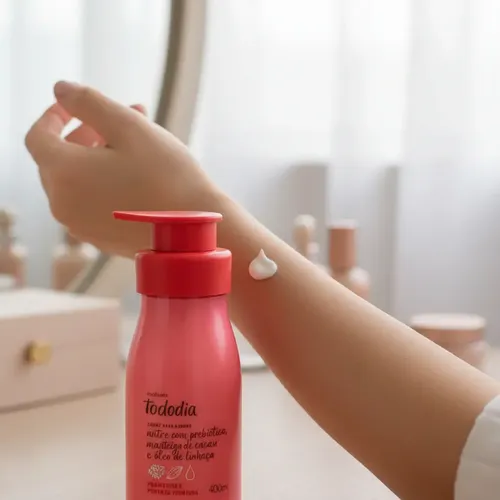 Natura Crema Corporal Tododia Frambuesa Y Pimienta Roja