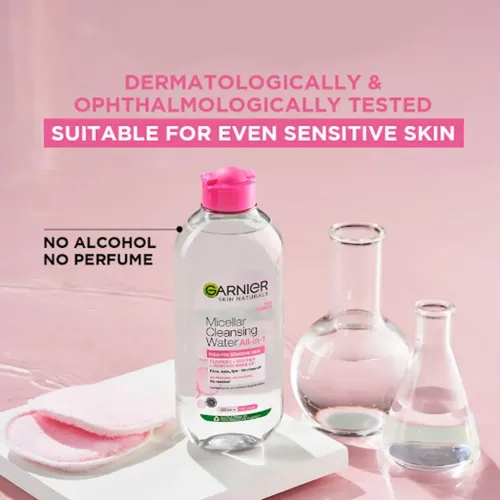 Agua Micelar Desmaquillante Garnier Skin Naturals 125 Ml