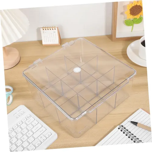 Jsjx Caja De Almacenamiento Plástica Con Divisiones