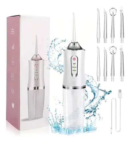 Nairrigador Bucal Dental Dientes Usb Recargable Portatil