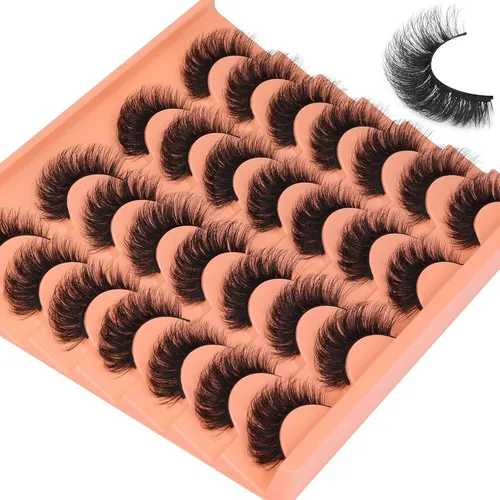Pestañas Postizas Cortas Alicrown Volumen Natural 14 Pares