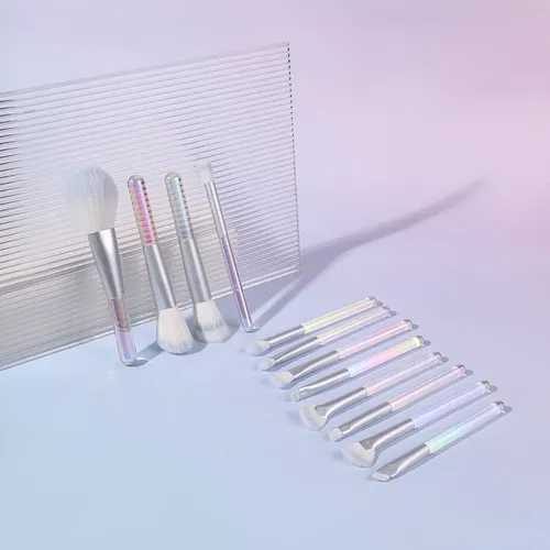 Set De 12 Minipinceles De Maquillaje De Cristal, Kit De Bell