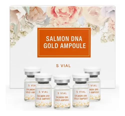 Kit Ampollas Salmon Dna Gold Ampoule S Vial Skincare Premium