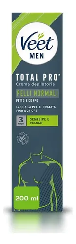 Veet Hombres Crema Depilación 200 Ml