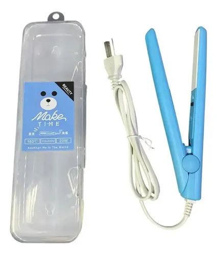 Beauty Mini Plancha Flequillo Viajera Colores Portatil Pelo