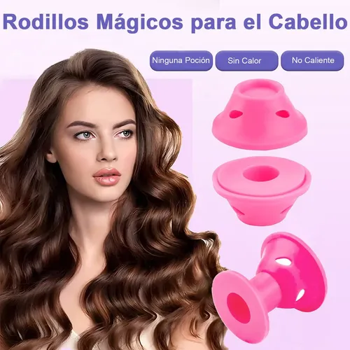 Rizos Sin Calor, Rulos Para Cabello Sin Calor De Suave,