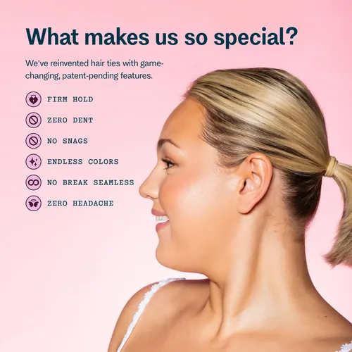 Cintas Para El Pelo Gimme X-fine Slim Fit Gentle Grip Blonde