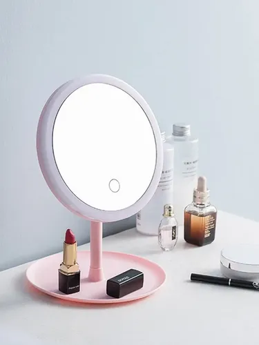 ** ** Espejo De Maquillaje Led Con Luz Natural Y Diseño **