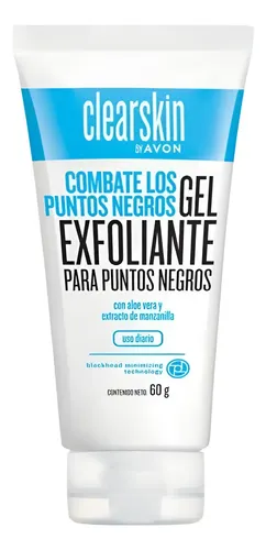 Gel Exfoliante Avon Puntos Negr Momento De Aplicación Día/noche Tipo De Piel Grasa Y/o Acné