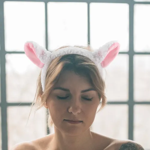 Diadema De Pelo Con Orejas Y Cuernos De Oveja, 2 Unidades