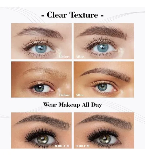 Lápiz De Cejas Microblading 4 Puntas Oetuiow 2 Piezas