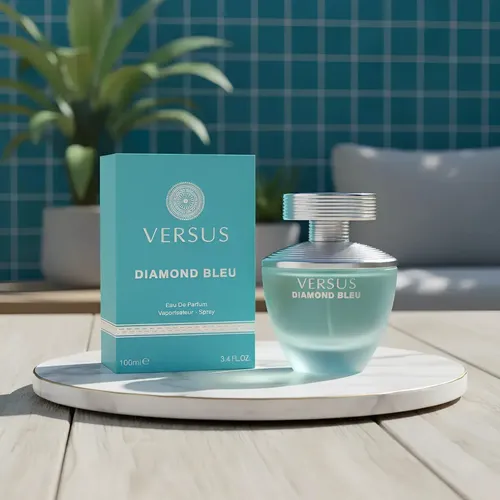 Versus Diamond Bleu Pour Femme Fragrance World Perfume Edp 100ml Mujer