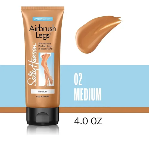 Sally Hansen Maquillaje De Piernas Impermeable. Tono Medio